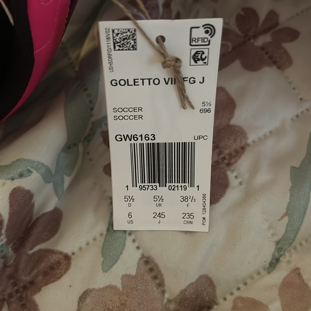 Kids Soccer Cleats Adidas Goleta VIII - Picture 2 of 5